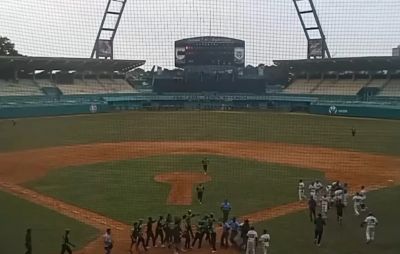 Sanciones a peloteros y director de equipo de la Serie Nacional.