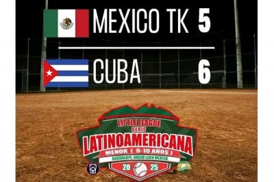 Santa Clara debuta con emocionante victoria ante Mxico en la Serie Latinoamericana de Pequeas Ligas.