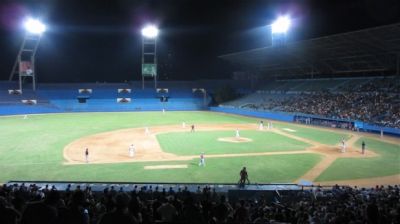 Una noche de bisbol