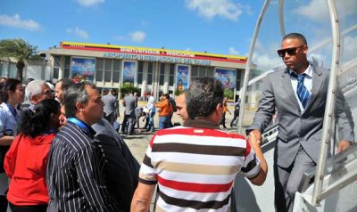 Con el uniforme de Villa Clara, pero en el corazn, Cuba.