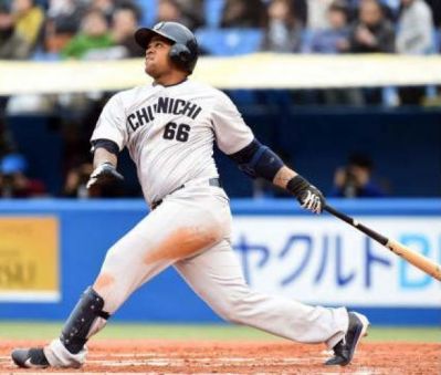 Viciedo suma 2 jonrones y 4 empujadas ante Hanshin.