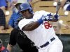 Yasiel Puig, como pez en el agua