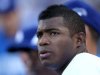 Yasiel Puig fuera de la alineación
