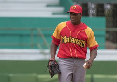 Yoanni Yera y Vladimir Garca, abridores del Juego de las Estrellas.