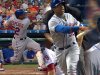 Yoenis Cspedes dio tres jonrones en paliza de Mets sobre Filis.