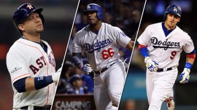 Gurriel, Puig y Grandal harn historia para Cuba en la Serie Mundial.