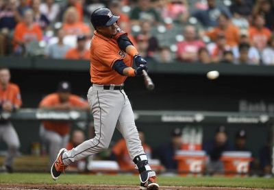 Yulieski Gurriel debuta por la puerta grande en las Mayores.